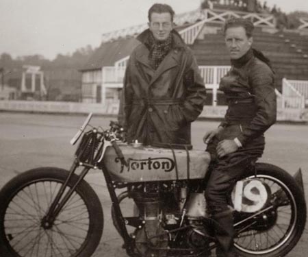 Noel Pope at Brooklands 1936